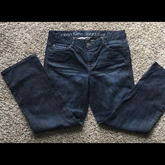 SZ 12 CALVIN KLEIN BOOT CUT JEANS - Picture 5 of 8